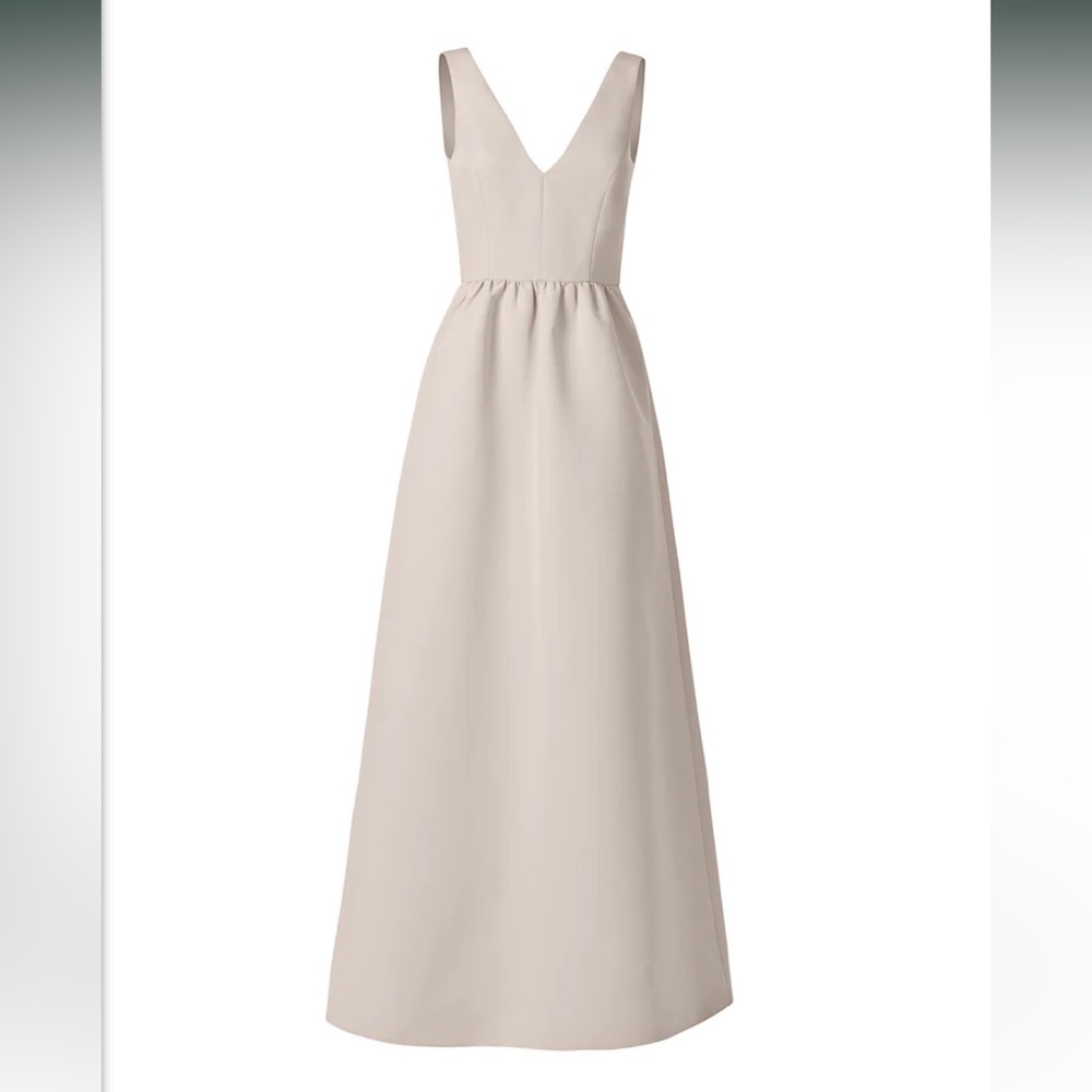 Amsale Jacqueline Champagne Dress size 4